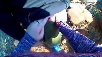 French Guy Gets Public Blowjob And Anal Sex With Stranger In Park