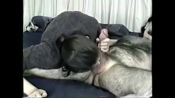 Muslim Man From Egypt And Turkey Performs Homemade Hijab Blowjob