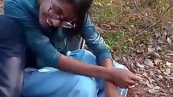 Indian Teacher And Students Engage In Sexual Activities In The Forest For Monetary Gain