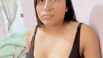 Latina Milf'S Panties And Teen Stepson'S Cock In Hd