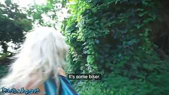 Pov Video Of A Blonde Milf Getting Fucked In A Public Park