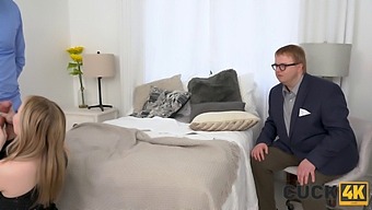 Haley Spades' Cuckold Humiliation: A Voyeur'S Delight