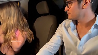 Dani Ortiz Gives A Passionate Oral Sex To A Taxi Driver Before Her Wedding