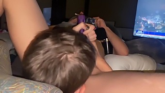 Bisexual Caretaker Joins Quad For Wild Toy Play