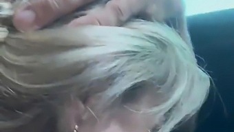 Beautiful Girl Enjoys Real Orgasm In Car