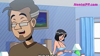 Güzel Milf, Bu Çizgi Filmde Üvey Oğluna Derin Bir Oral Seks Yapıyor.